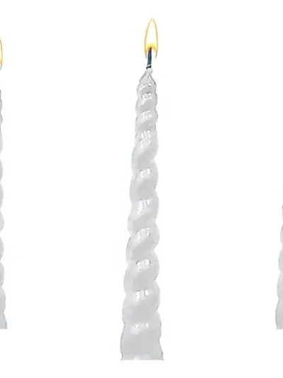 VELON BICHITO DE LUZ PERLADO BLANCO 13cm x1 ART 2317