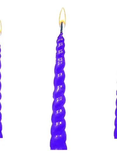 VELON BICHITO DE LUZ PERLADO VIOLETA 13cm x1 ART.2317
