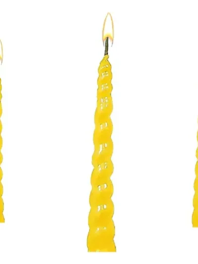 VELON BICHITO DE LUZ PERLADO DORADO 13cm x1 ART 2317