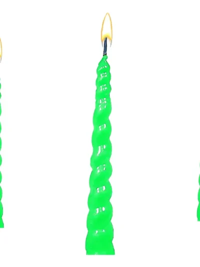 VELON BICHITO DE LUZ PERLADO VERDE AGUA 13 cm x1 ART.2317