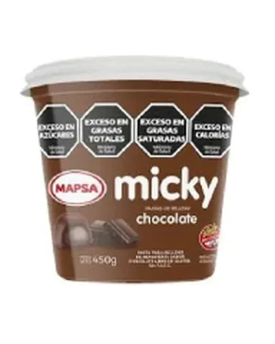 PASTA MAPSA PARA RELLENO SABOR CHOCOLATE x450grs 59-10N