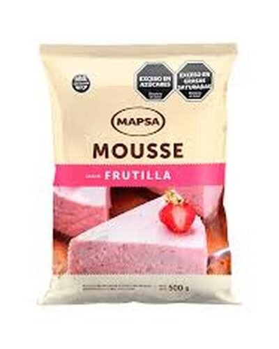MOUSSE MAPSA ESPONJOSO FRUTILLA x500gr