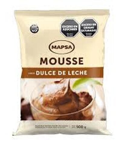 MOUSSE MAPSA ESPONJOSO DULCE DE LECHE x500gr