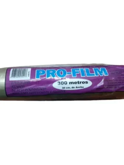 ROLLO FILM AUTOADHERENTE PROFILM ECONOMICO 38cmx300mts x1 B.P
