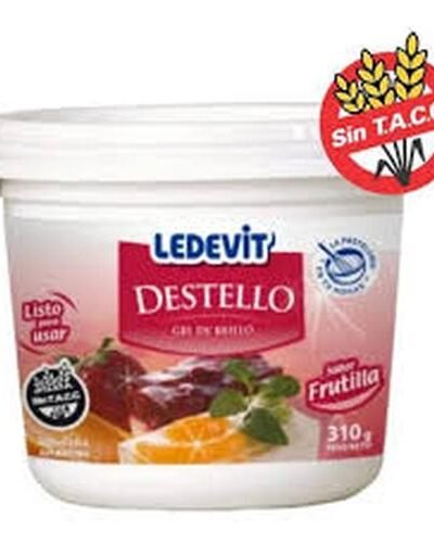 GEL BRILLO EN FRIO DESTELLO NEUTRO LEDEVIT x310gr.