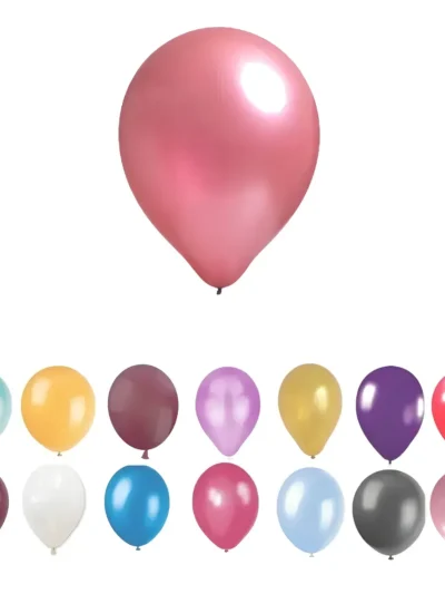GLOBO GLOBOLANDIA PERLADO 10" ROSA x50 303