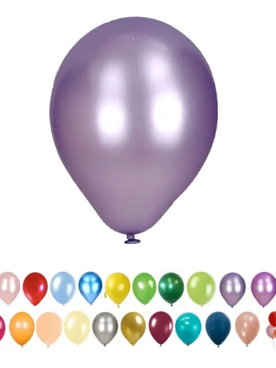 GLOBO GLOBOLANDIA PERLADO 10" LILA x50