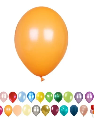 GLOBO GLOBOLANDIA PERLADO 10" NARANJA x50 315