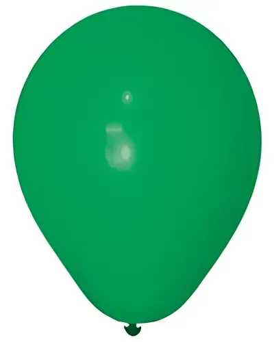 GLOBO GLOBOLANDIA LISO 10" VERDE CLARO x50
