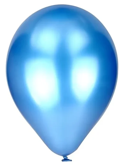GLOBO GLOBOLANDIA PERLADO 12" AZUL x25