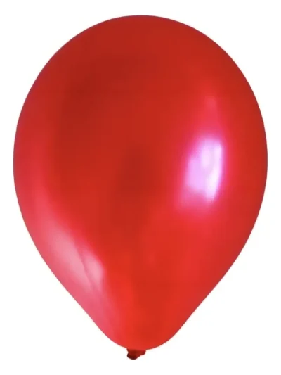 GLOBO GLOBOLANDIA PERLADO 12" ROJO x25 404