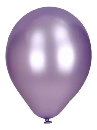GLOBO GLOBOLANDIA PERLADO 12" LILA x25 411