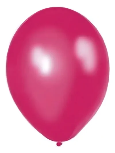 GLOBO GLOBOLANDIA PERLADO 12" FUCSIA x25 414