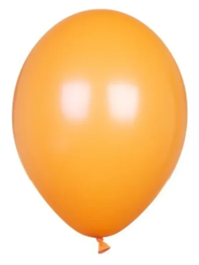 GLOBO GLOBOLANDIA PERLADO 12" NARANJA x25