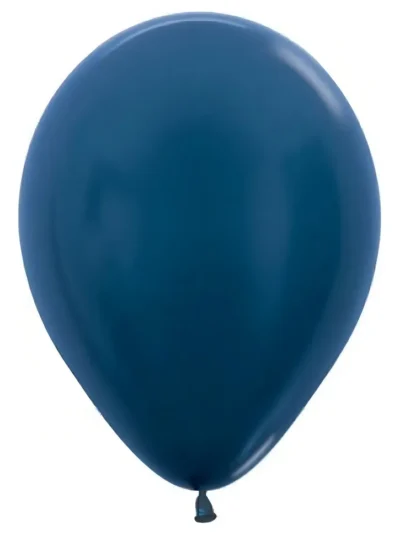 GLOBO GLOBOLANDIA PERLADO 12" AZUL NOCHE x25 423