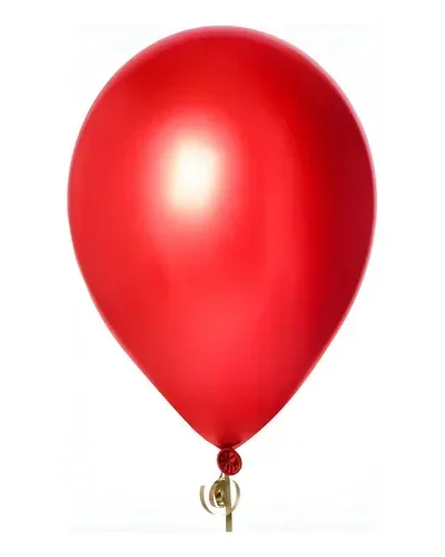 GLOBO GLOBOLANDIA LISO 12" ROJO x25 204