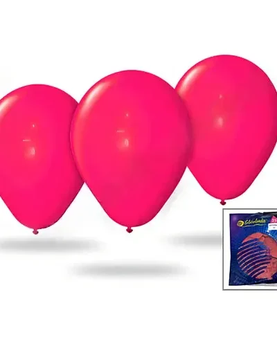 GLOBO GLOBOLANDIA LISO 12" FUCSIA x25 214