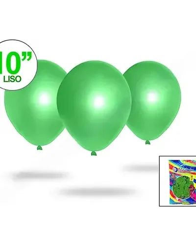 GLOBO GLOBOLANDIA PASTEL 10" VERDE x50 908