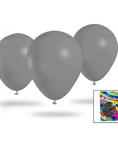 GLOBO GLOBOLANDIA PASTEL 10" GRIS x50 919