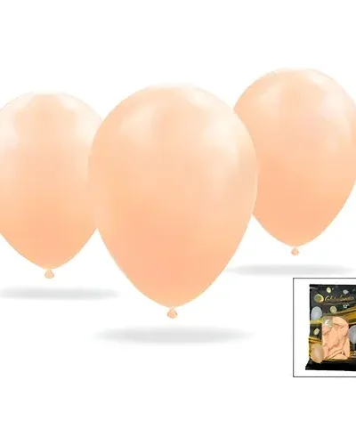 GLOBO GLOBOLANDIA LISO 12" LATTE CREAM x25 218