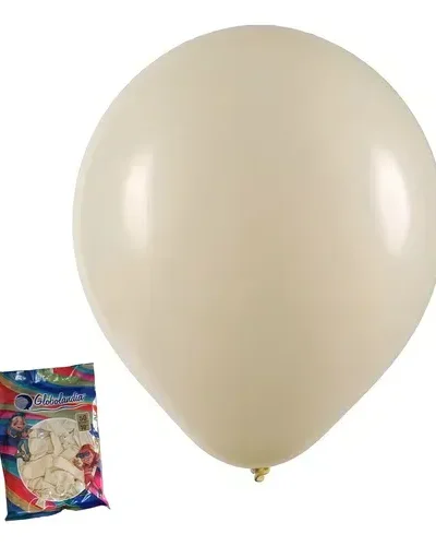 GLOBO GLOBOLANDIA LISO 10" HUESO x50