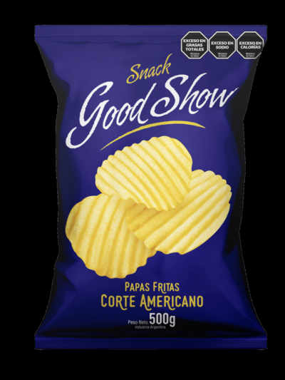 PAPAS FRITAS CORTE AMERICANO GOOD SHOW x430 grs 171/1