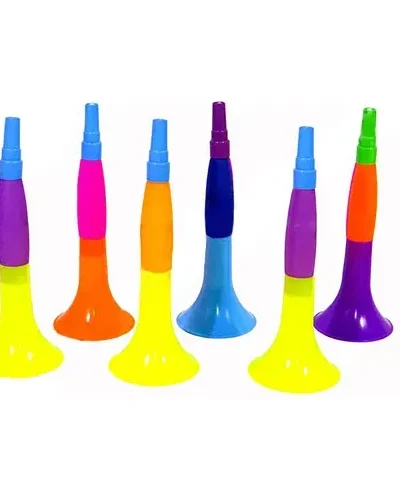 CORNETA BUBU MULTICOLOR 25cm x6 640