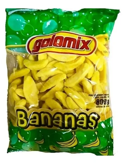 GOMITAS GOLOMIX BANANITAS x800gr