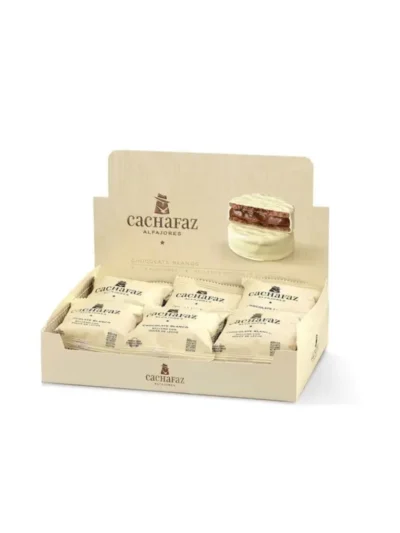 ALFAJOR BLANCO CACHAFAZ x6un