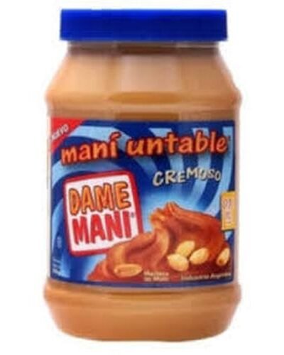 MANTEQUILLA DE MANI UNTABLE CREMOSA (DAME MANI) x510grs