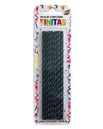 BLISTER VELA FINITA NEGRA 17 cm x24 VTSNE P.S