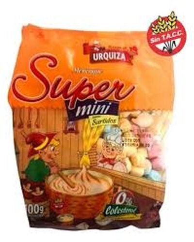 MERENGUE URQUIZA SUPER MINI MULTICOLOR x100 grs.