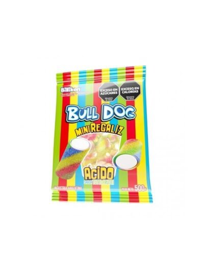 MINI REGALIZ TUTTI FRUTTI ACIDA BULL DOG x500gr 79009