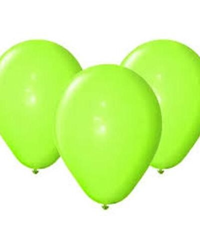 GLOBO GLOBOX LISO 12" VERDE MANZANA x50 50375