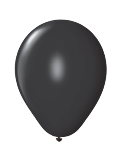 GLOBO GLOBOX LISO 12" NEGRO x50 50412