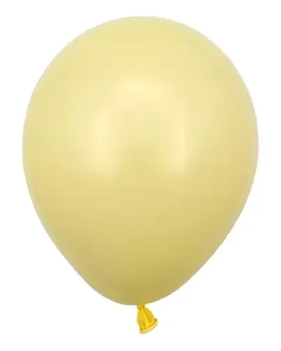 GLOBO GLOBOX PASTEL 12" AMARILLO x50