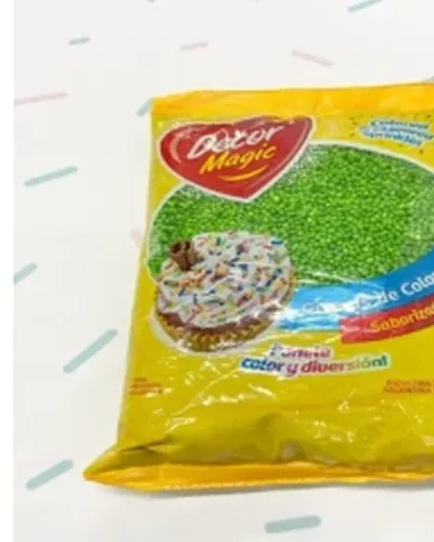 GRANA DECORMAGIC VERDE CLARO/MANZANA x1kg