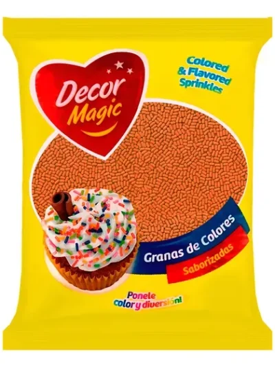 GRANA DECORMAGIC NARANJA x1kg