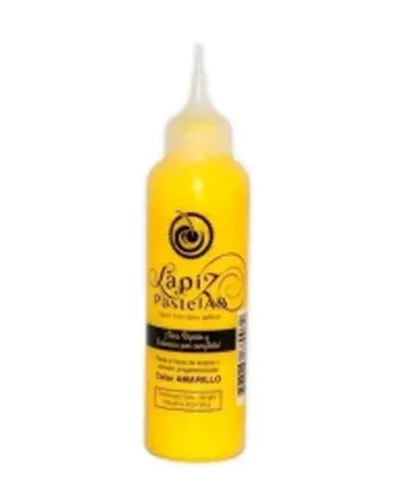 GLASE LISTO PARA DECORAR LAPIZ AMARILLO PASTELAR x175gr