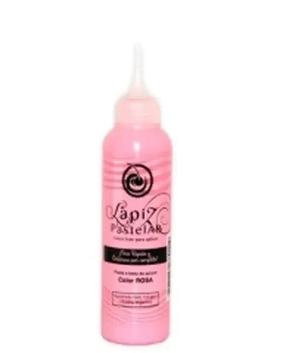 GLASE LISTO PARA DECORAR LAPIZ ROSA PASTELAR x175gr
