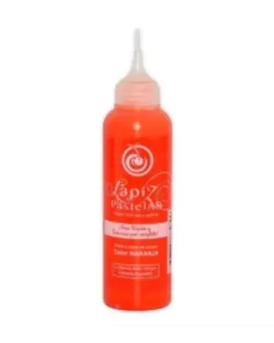 GLASE LISTO PARA DECORAR LAPIZ NARANJA PASTELAR x175gr