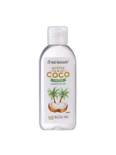 ACEITE DE COCO VIRGEN GOD BLESS YOU x125ml