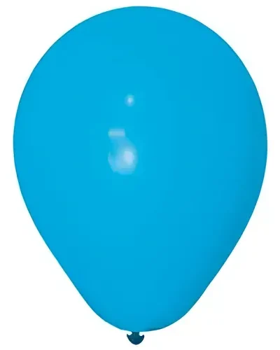 GLOBO BOMBUCHA LISO 12" CELESTE x25 70395