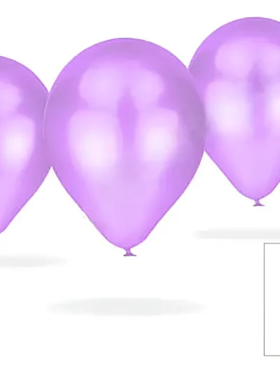 GLOBO BOMBUCHA PERLADO 9" LILA x25 70654