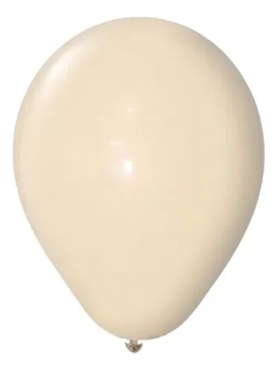 GLOBO GLOBOX PERLADO 12" CREAM x50 71811
