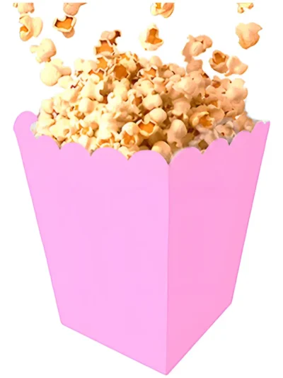 CAJITA POCHOCLERA/GOLOSINERA ROSA PASTELx10u.GM 3342-13