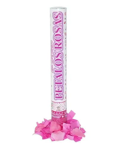 CAÑON CARIOCA PETALOS ROSAS PS 40cmx1