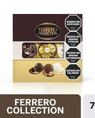 BOMBON FERRERO ROCHER COOLECTION CAJA 7unid x 77gr T7