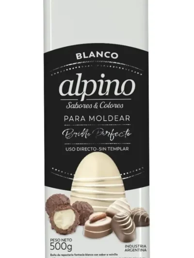 CHOCOLATE ALPINO LODISER EN TABLETAS BLANCO x500gr
