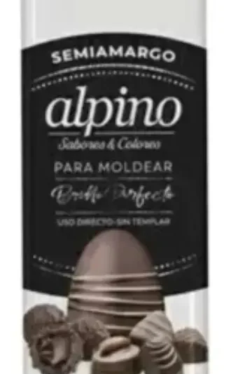 CHOCOLATE ALPINO LODISER EN TABLETAS SEMIAMARGO x500gr